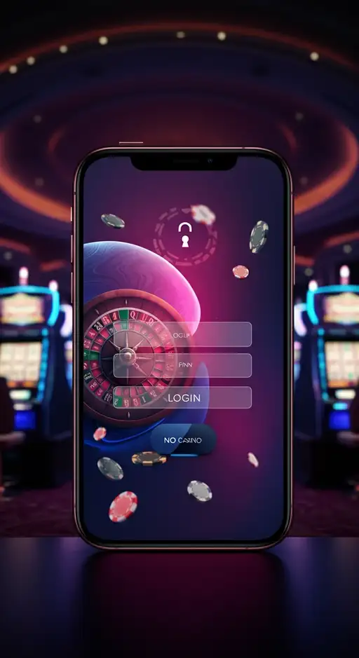 Interface de connexion sécurisée de Twin Casino avec champs pour l'adresse e-mail et le mot de passe, illustrant l'accès rapide au compte joueur.